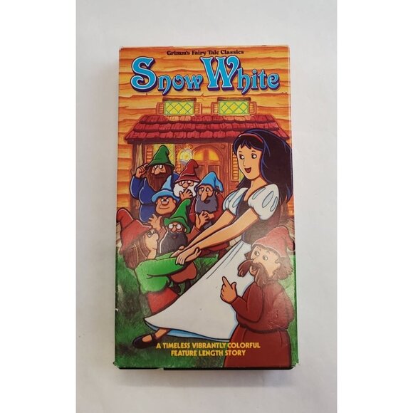 Snow White VHS Tape 1987 - Grimm's Fairy Tale Classics - Picture 1 of 5